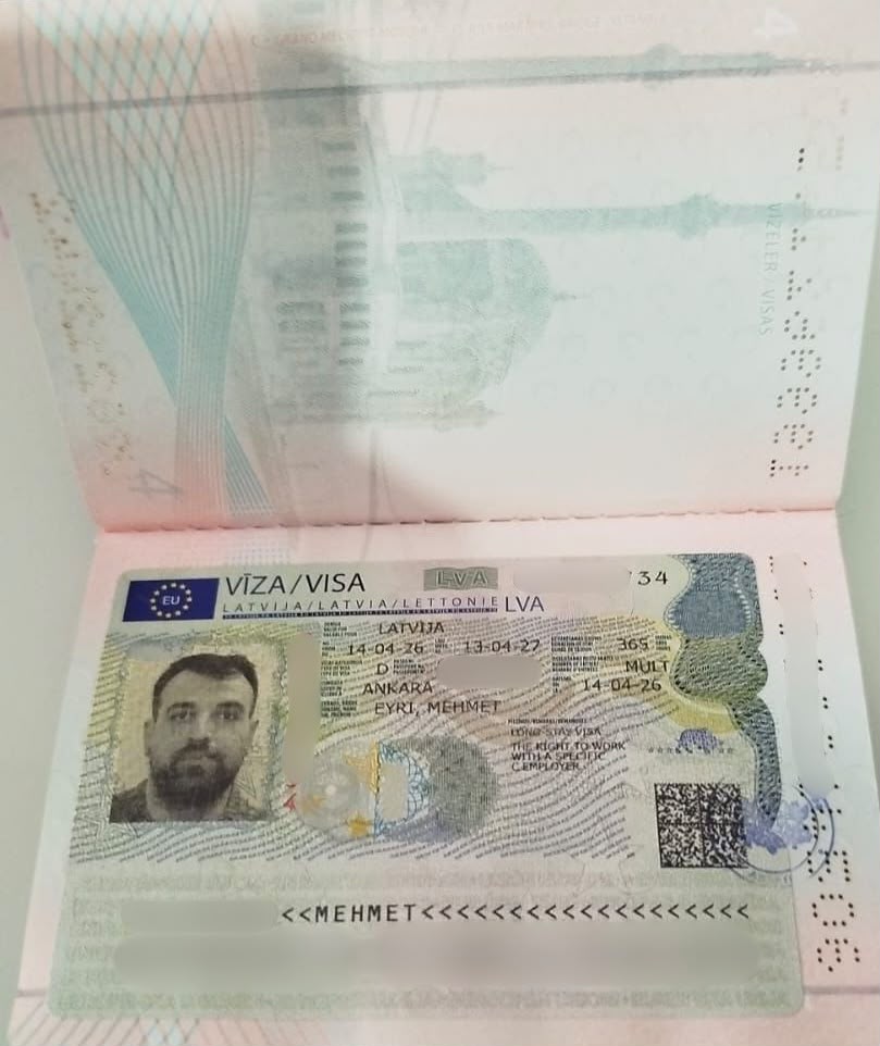 Letonya iş vizesi